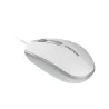Canyon mouse M-10 Wired White Grey
