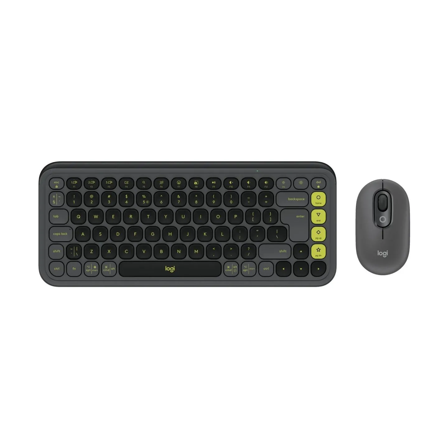 Logitech POP ICON COMBO - GRAPHITE - US INT'L - BT  - INTNL-973