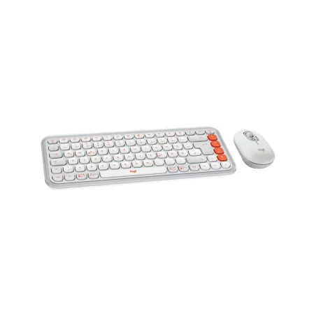 Logitech POP ICON COMBO - OFF WHITE - US INT'L - BT  - INTNL-973