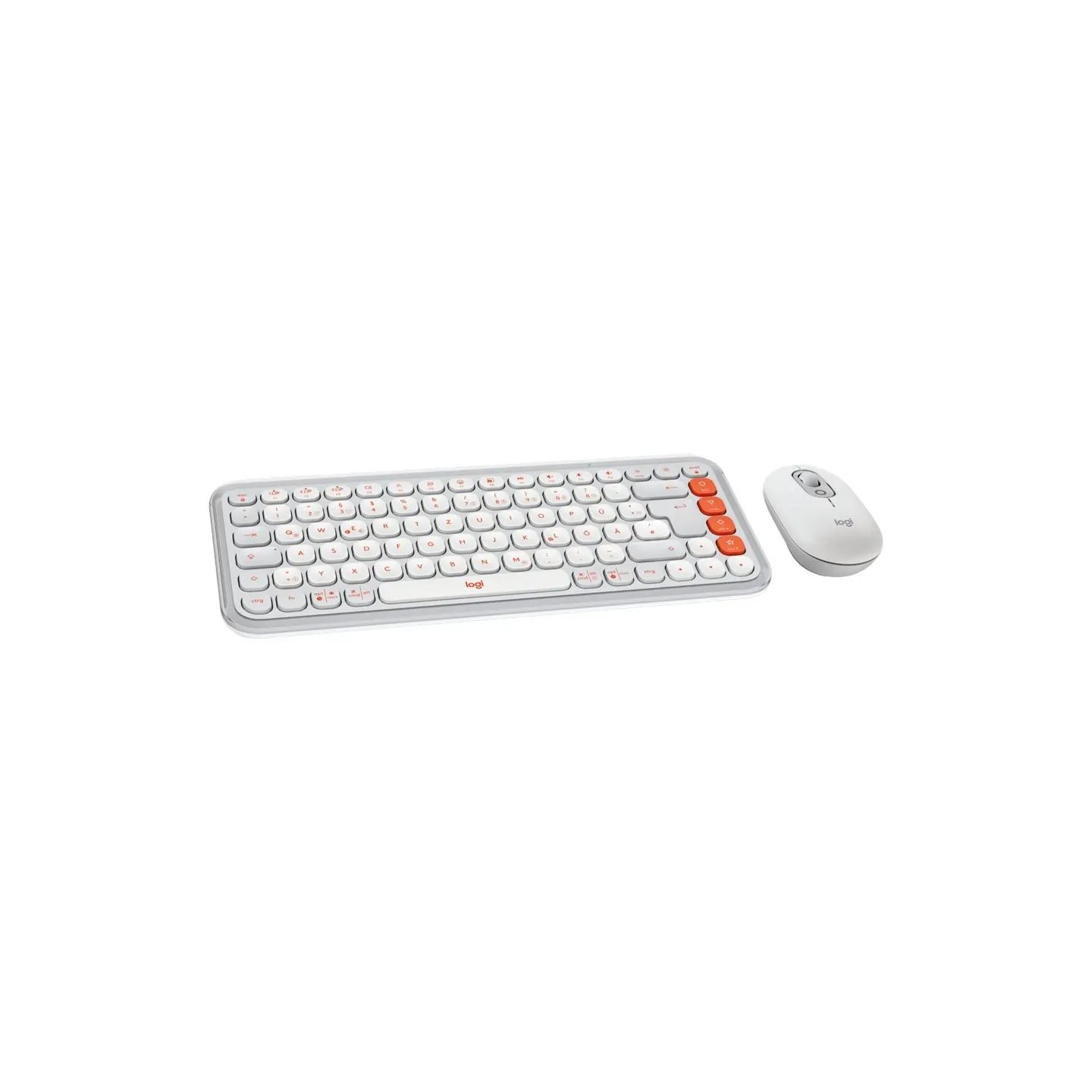 Logitech POP ICON COMBO - OFF WHITE - US INT'L - BT  - INTNL-973