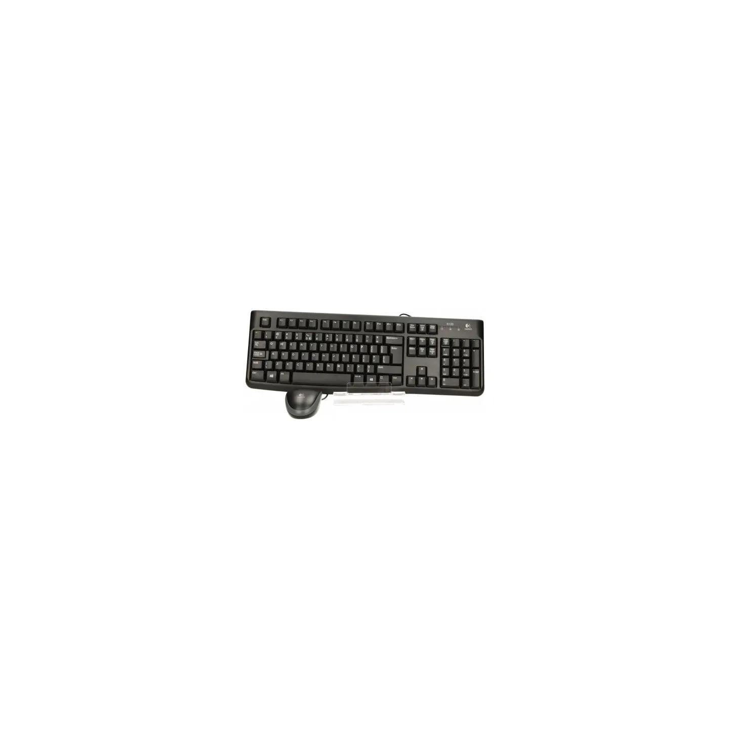 Logitech LOGI MK120 corded Desktop black USB (US)
