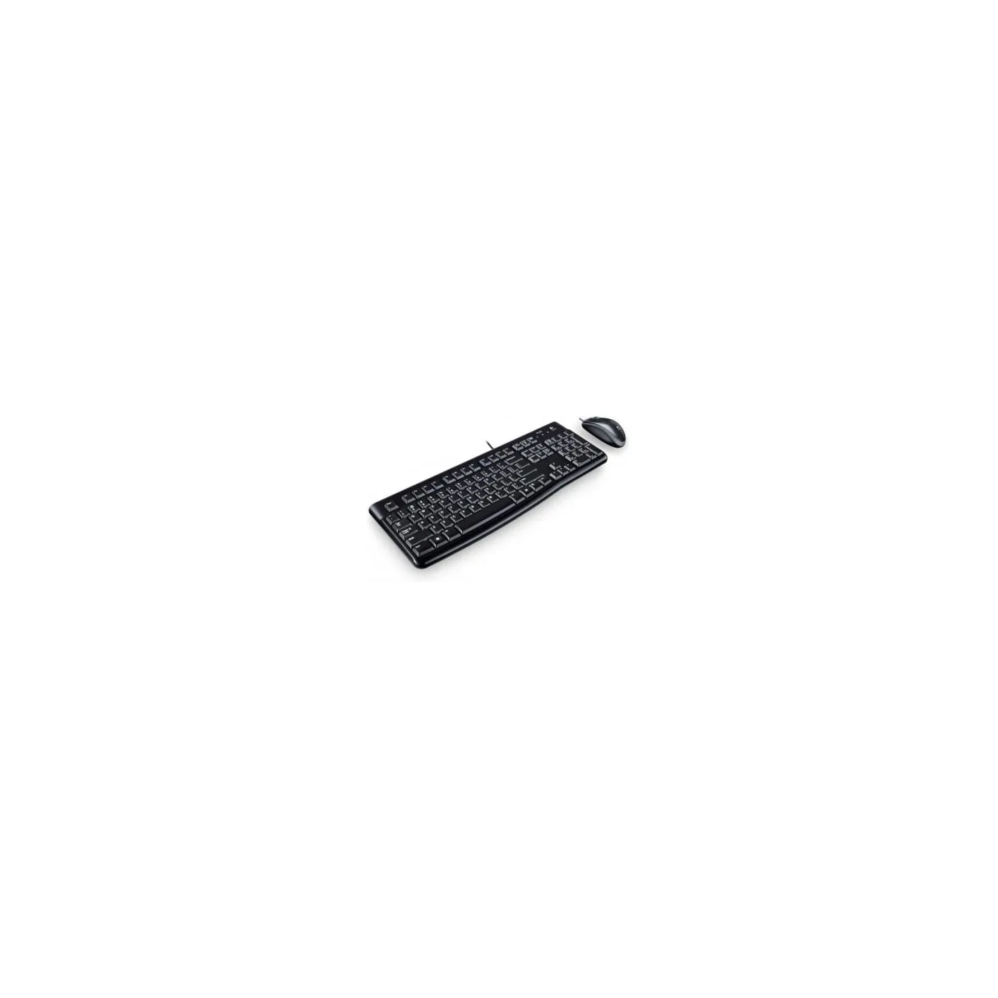 Logitech LOGI MK120 corded Desktop black USB (US)