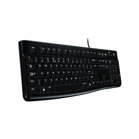 Logitech K120 Corded Keyboard - BLACK - USB - RUS - B2B