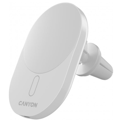 Canyon car charger OnGrip 105 15W Qi2 Wireless White