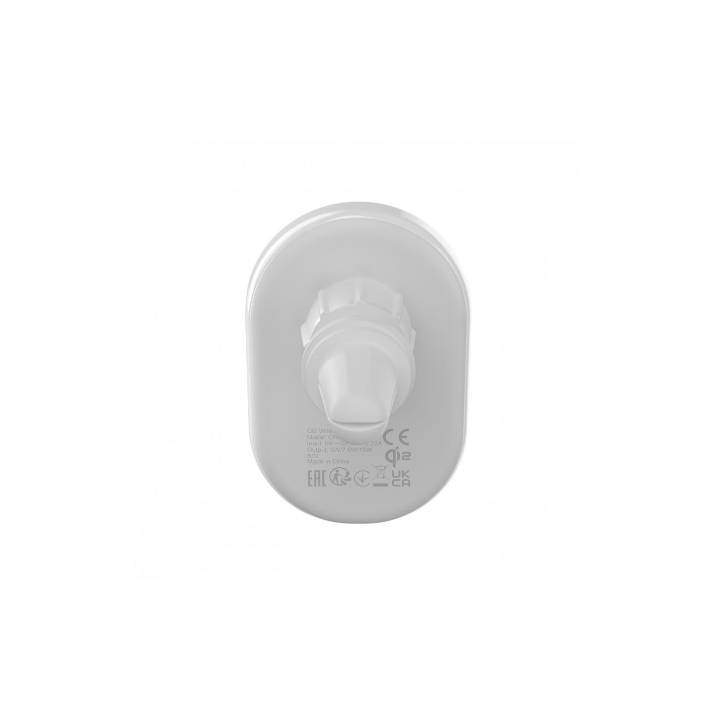 Canyon car charger OnGrip 105 15W Qi2 Wireless White