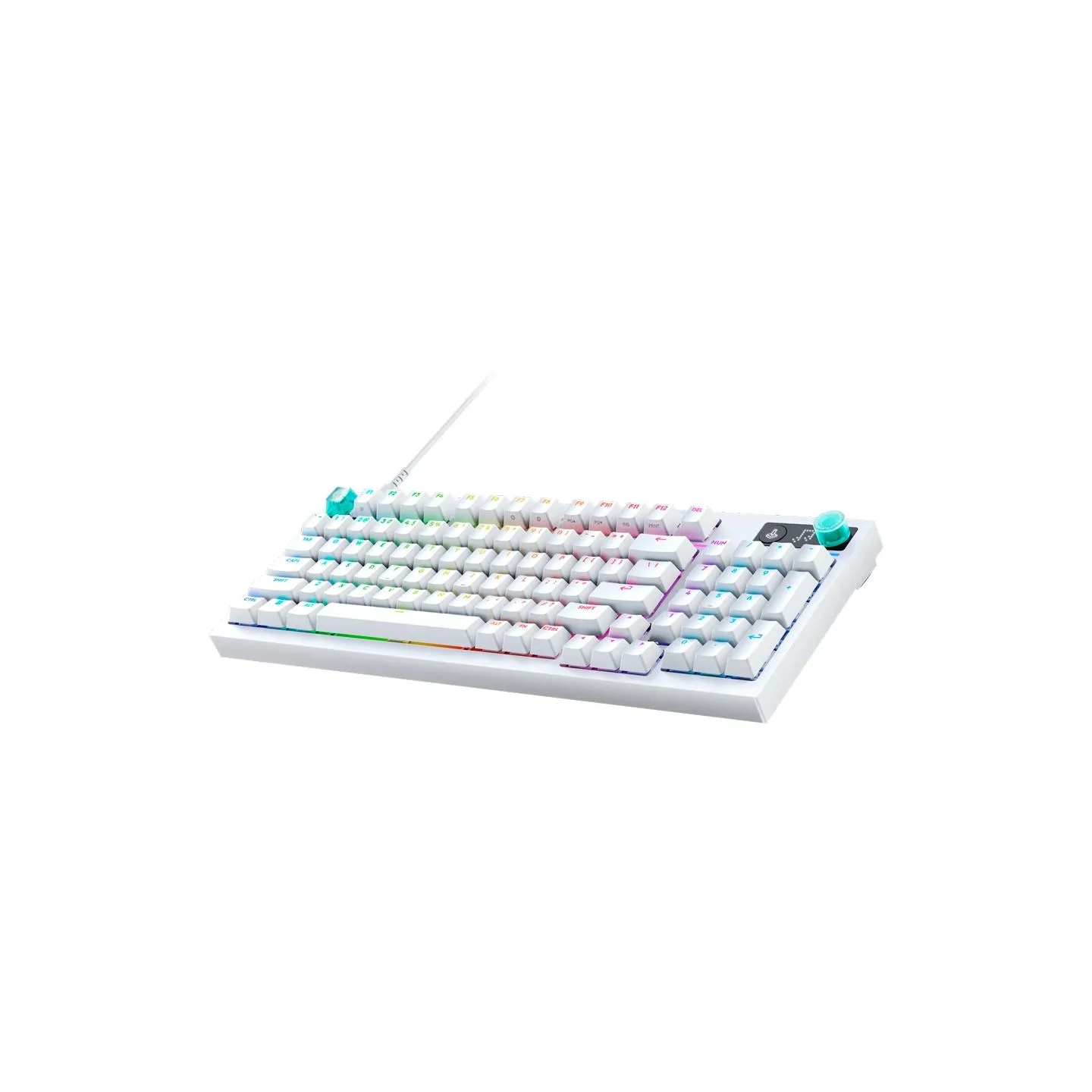 Logitech G316 X 98 Wired Gaming Keyboard - WHITE - US INT'L - USB - EMEA28i - 935 - TACTILE