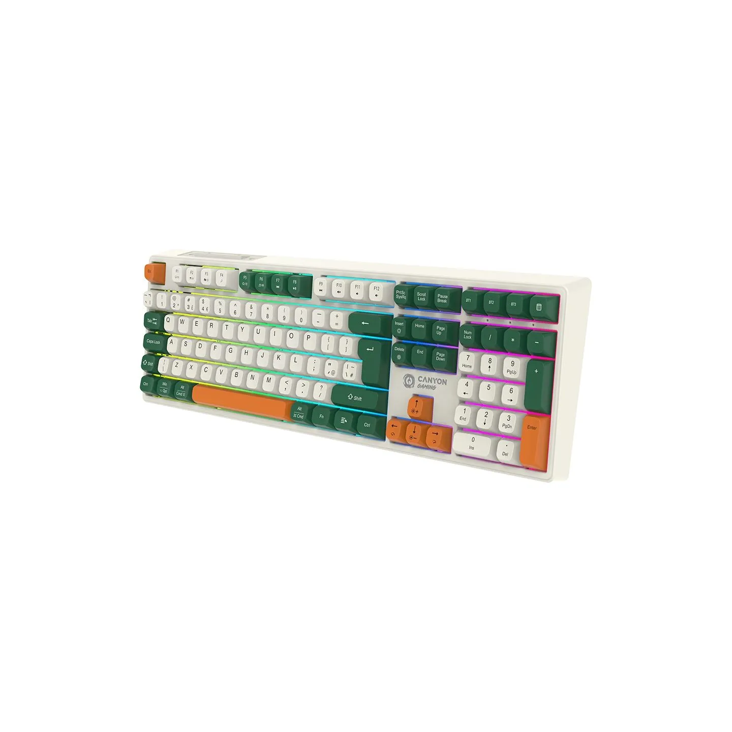 Canyon keyboard Shadder GKW-11 Mech RGB UK/US Wireless White