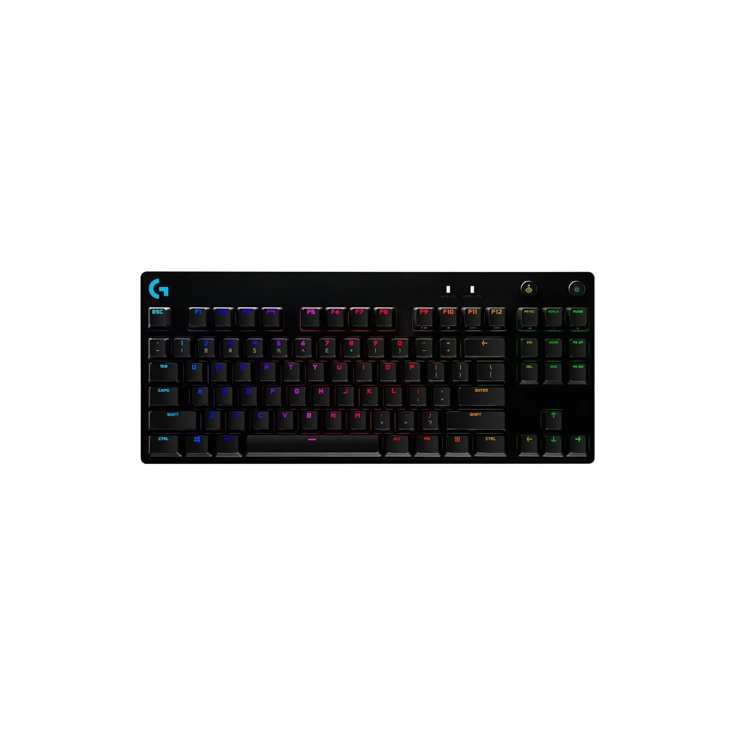 Logitech G Pro X TKL Lightspeed US Black keyboard