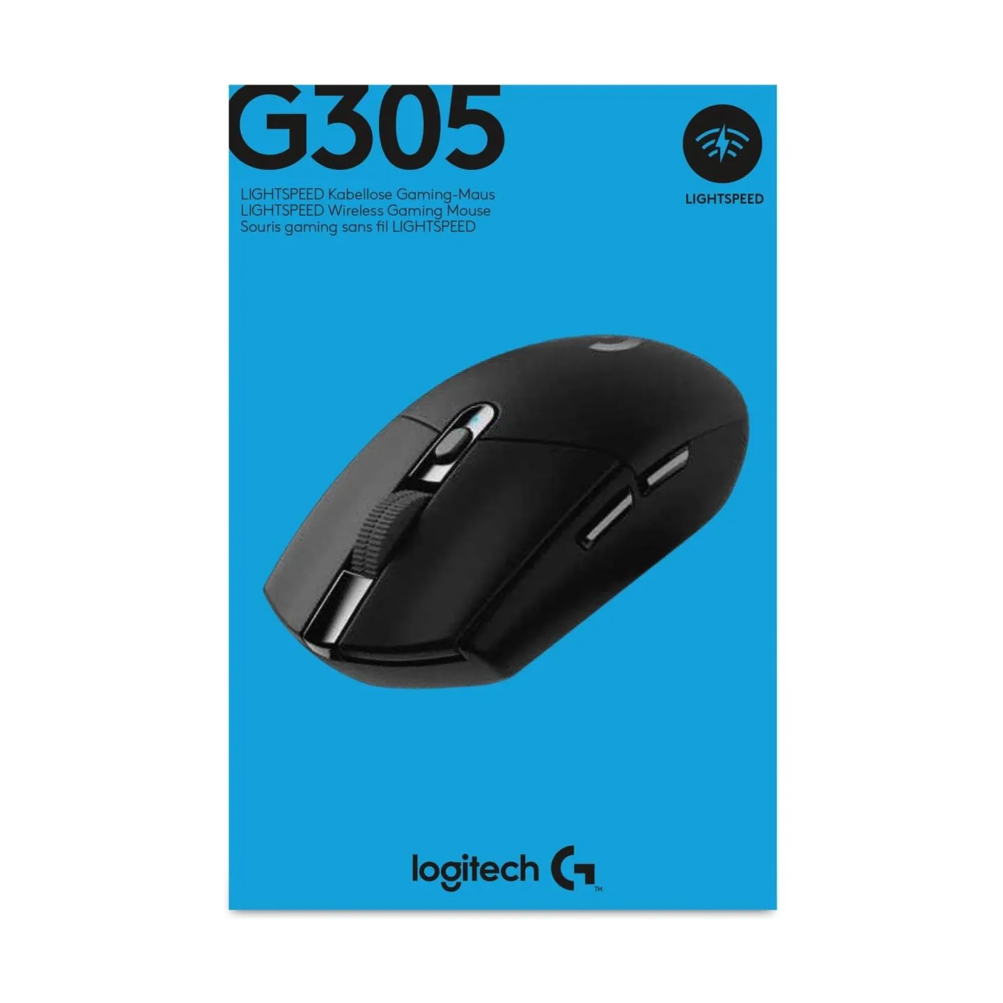 Logitech G305 LIGHTSPEED Wireless Gaming Mouse - BLACK - EER2