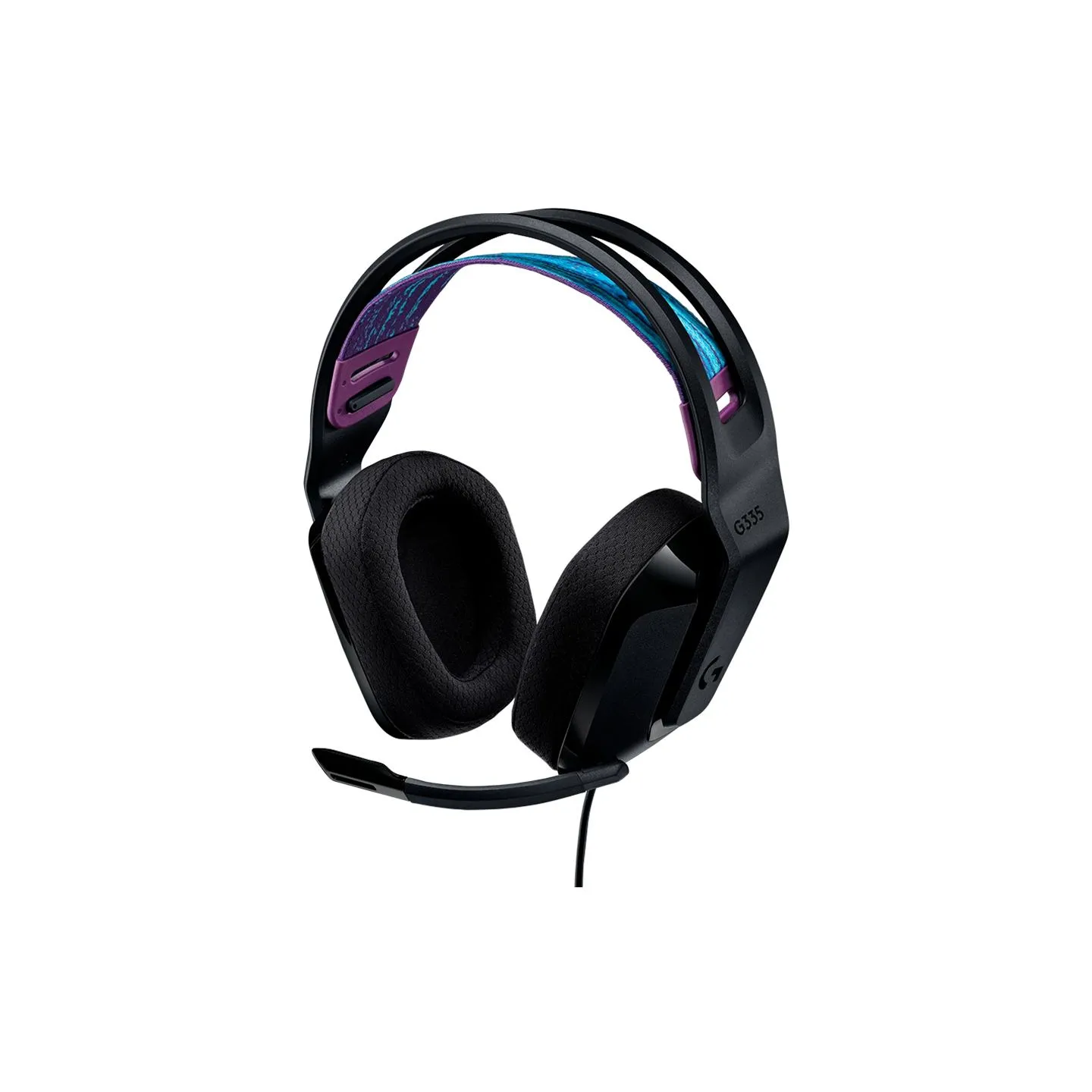 Logitech G335 Wired Gaming Headset - BLACK - 3.5 MM