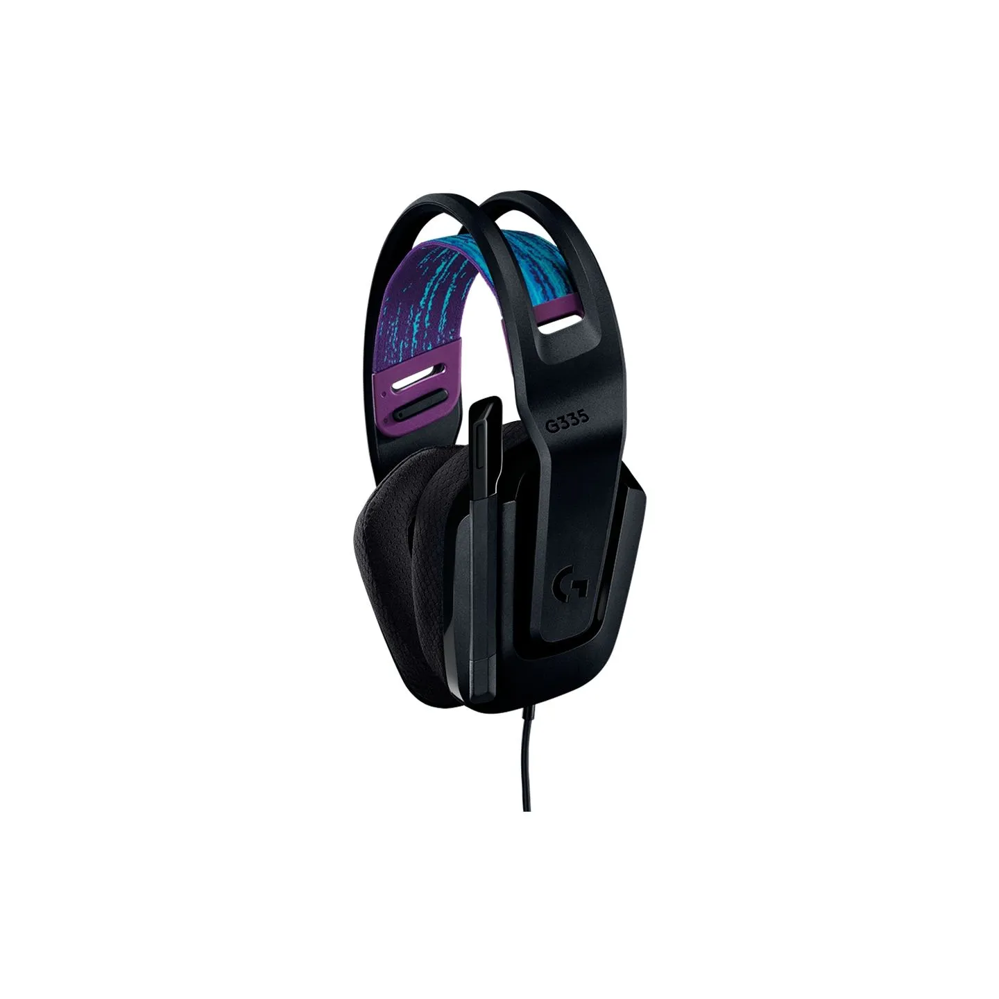 Logitech G335 Wired Gaming Headset - BLACK - 3.5 MM