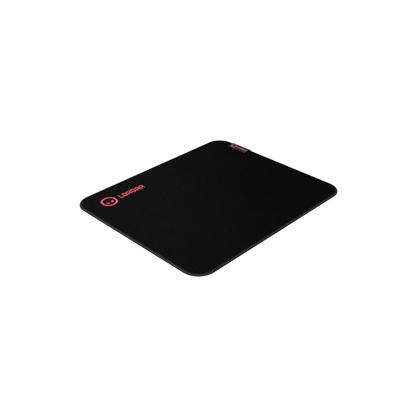 Lorgar Main 323, Gaming mouse pad, Precise control surface, Red anti-slip rubber base, size: 360mm x 300mm x 3mm, weight 0.21kg