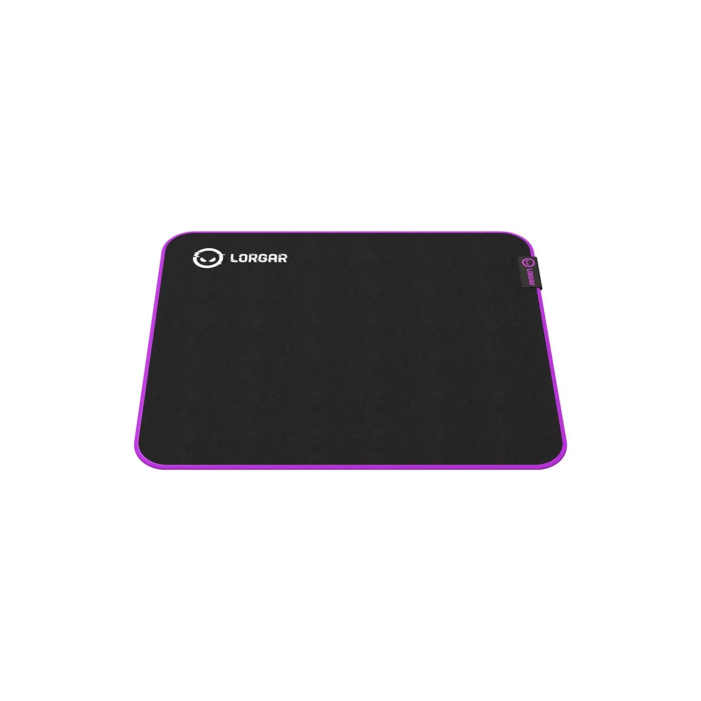 Lorgar Main 313, Gaming mouse pad, High-speed surface, Purple anti-slip rubber base, size: 360mm x 300mm x 3mm, weight 0.195kg