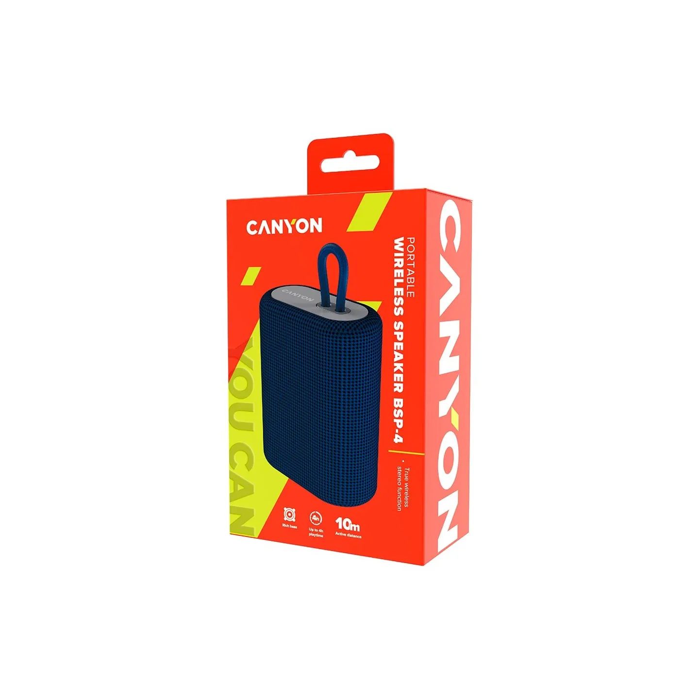 Canyon speaker BSP-4 5W Blue