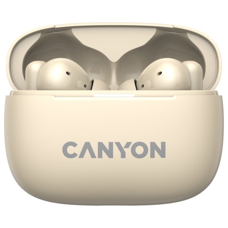 Canyon headset OnGo TWS-10 ANC+ENC Beige