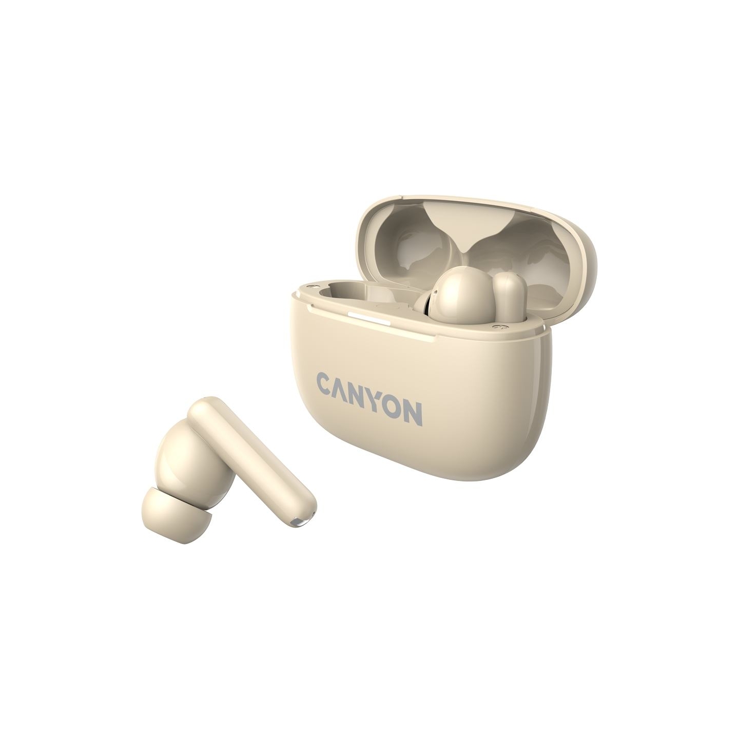 Canyon headset OnGo TWS-10 ANC+ENC Beige