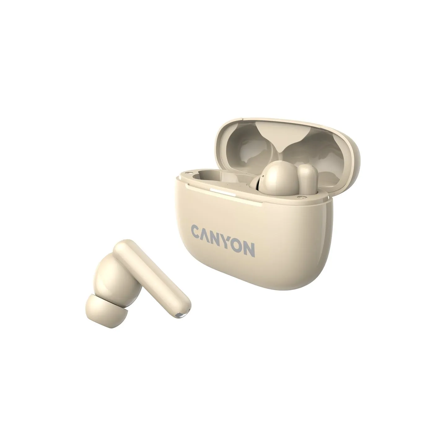 Canyon headset OnGo TWS-10 ANC+ENC Beige