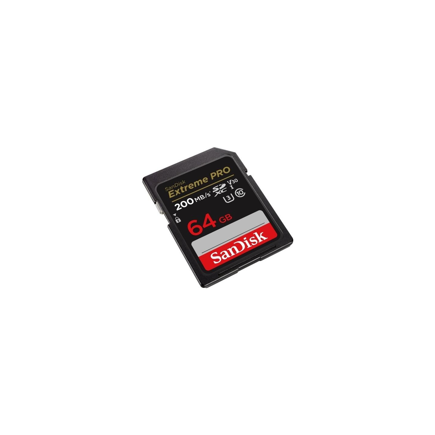 Sandisk Extreme Pro SDXC 64GB 200/90 MB/s V30 UHS-I U