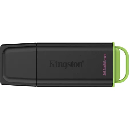 Kingston 256GB Portable USB 3.2 Gen 1 DataTraveler Exodia Black/Green