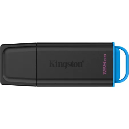 Kingston 128GB Portable USB 3.2 Gen 1 DataTraveler Exodia Black/Blue