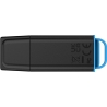 Kingston 128GB Portable USB 3.2 Gen 1 DataTraveler Exodia Black/Blue