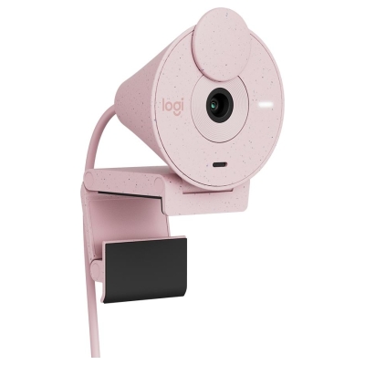 Logitech Brio 300 Full HD webcam - ROSE - USB-C