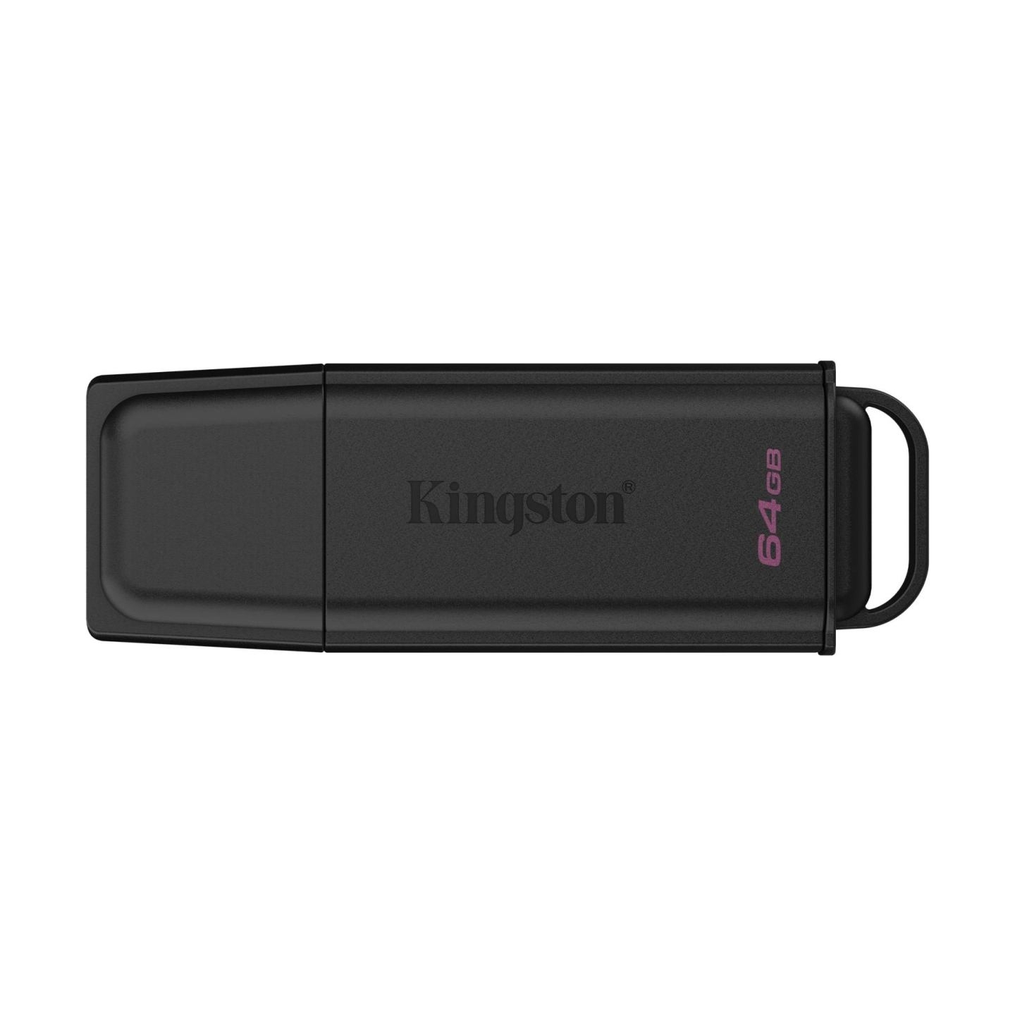 Kingston 64GB Portable USB 3.2 Gen 1 DataTraveler Exodia Black