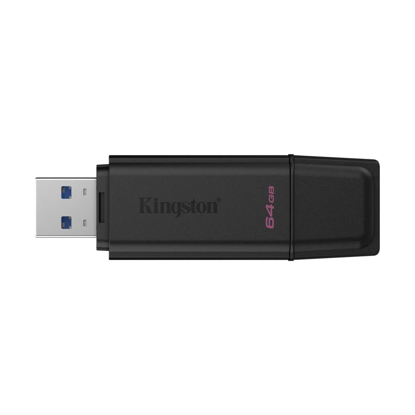 Kingston 64GB Portable USB 3.2 Gen 1 DataTraveler Exodia Black