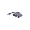 Gembird I/O ADAPTER USB3 TO HDMI/VGA/GREY A-USB3-HDMIVGA-01 GEMBIRD