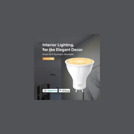 Tp-Link Smart Light Bulb|TP-LINK|Power consumption 2.9 Watts|Luminous flux 350 Lumen|2700 K|Beam angle 40 degrees|TAPOL610