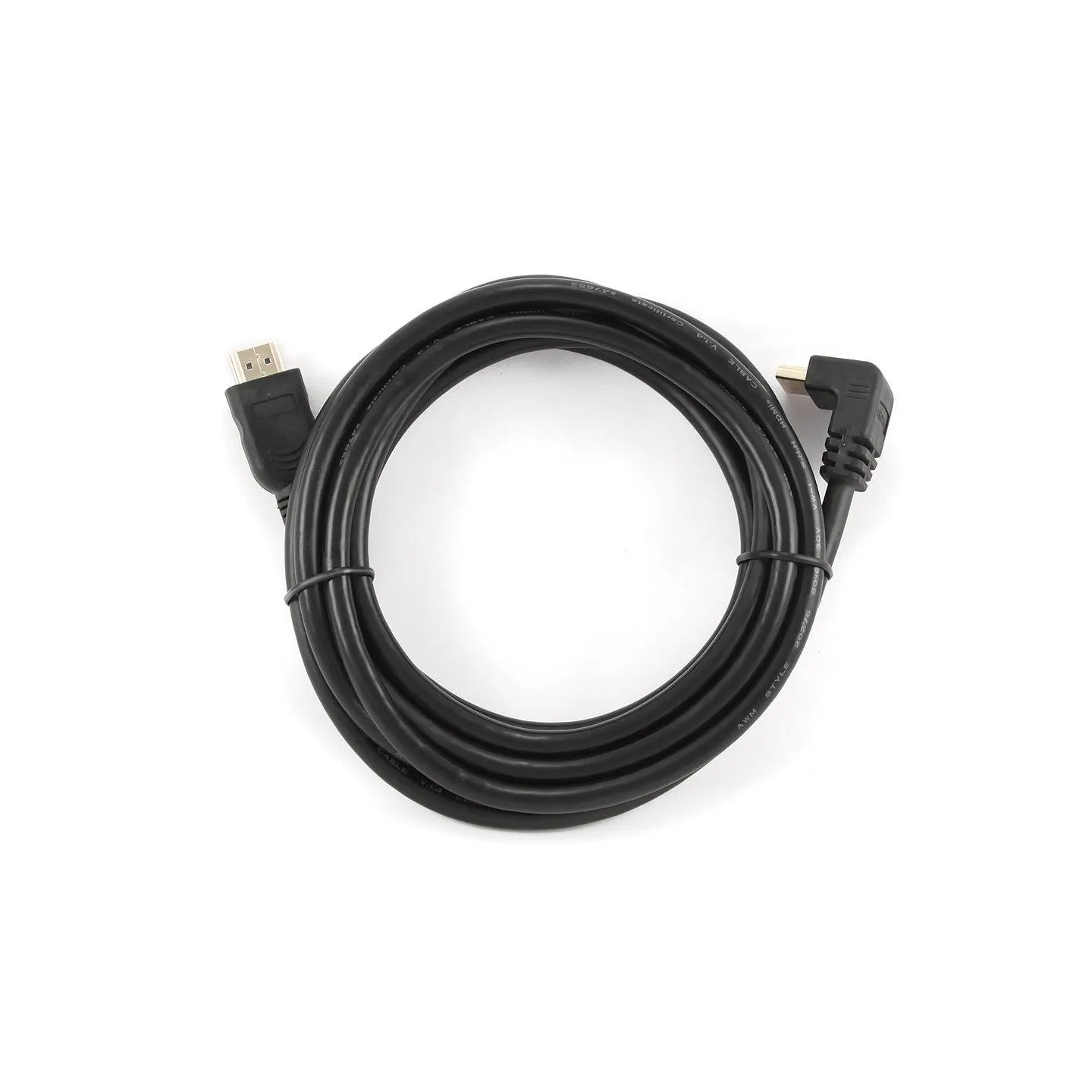 Gembird CABLE HDMI-HDMI 3M V2.0 90DEG./CC-HDMI490-10 GEMBIRD