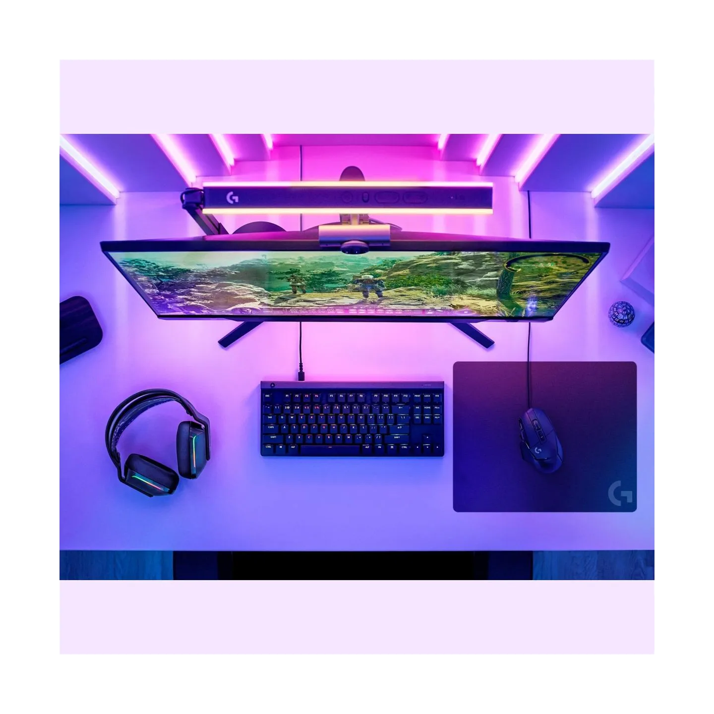 Logitech G240 Cloth Gaming Mouse Pad - EWR2