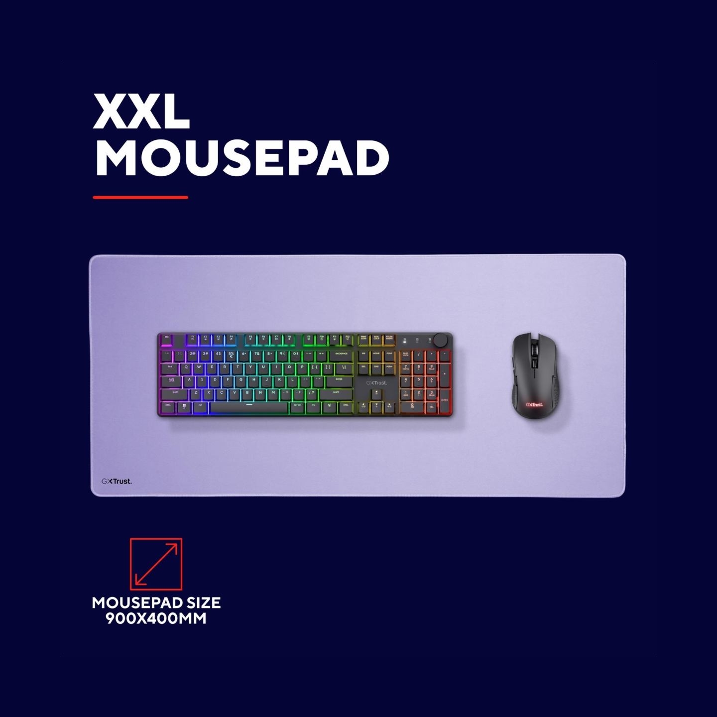 Trust MOUSE PAD GXT759P XXL/PURPLE 25614 TRUST