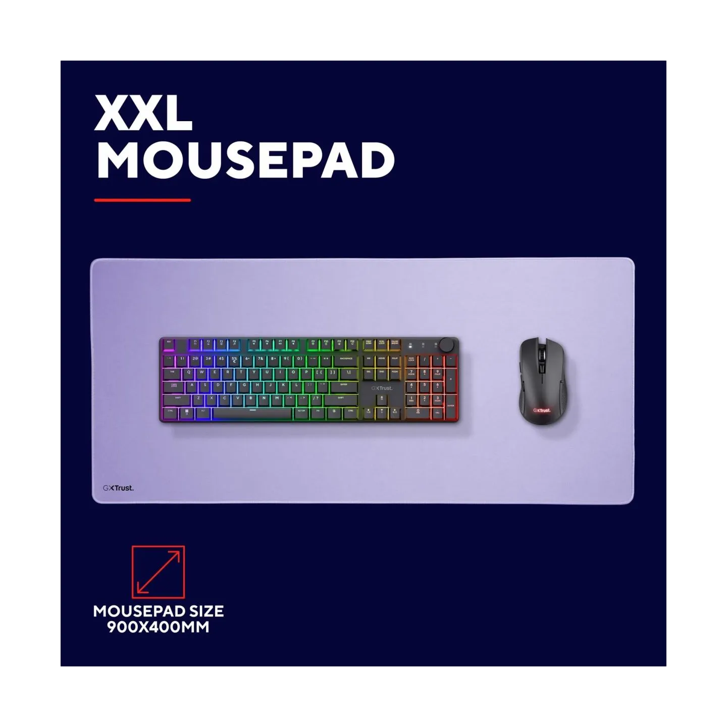 Trust MOUSE PAD GXT759P XXL/PURPLE 25614 TRUST