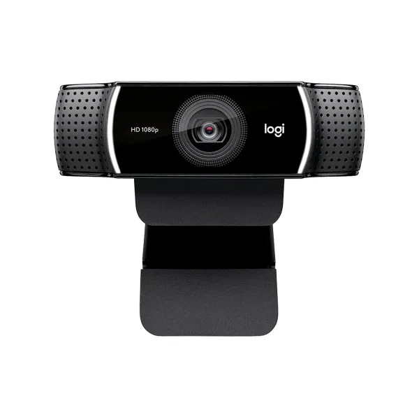 Logitech C922 Pro Stream Webcam - Tripod - BLACK - USB