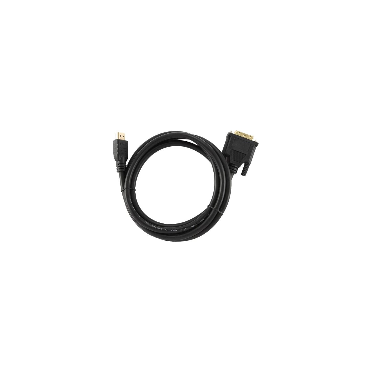 Gembird | HDMI to DVI cable (Single Link) | HDMI 19pin male | DVI 18+1pin male | HDMI to DVI-D | 0.5 m