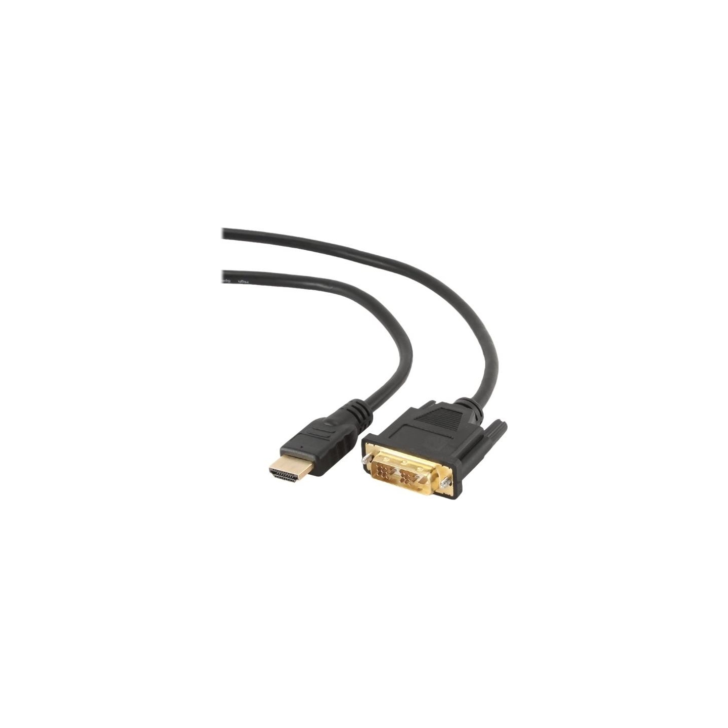 Gembird | HDMI to DVI cable (Single Link) | HDMI 19pin male | DVI 18+1pin male | HDMI to DVI-D | 0.5 m