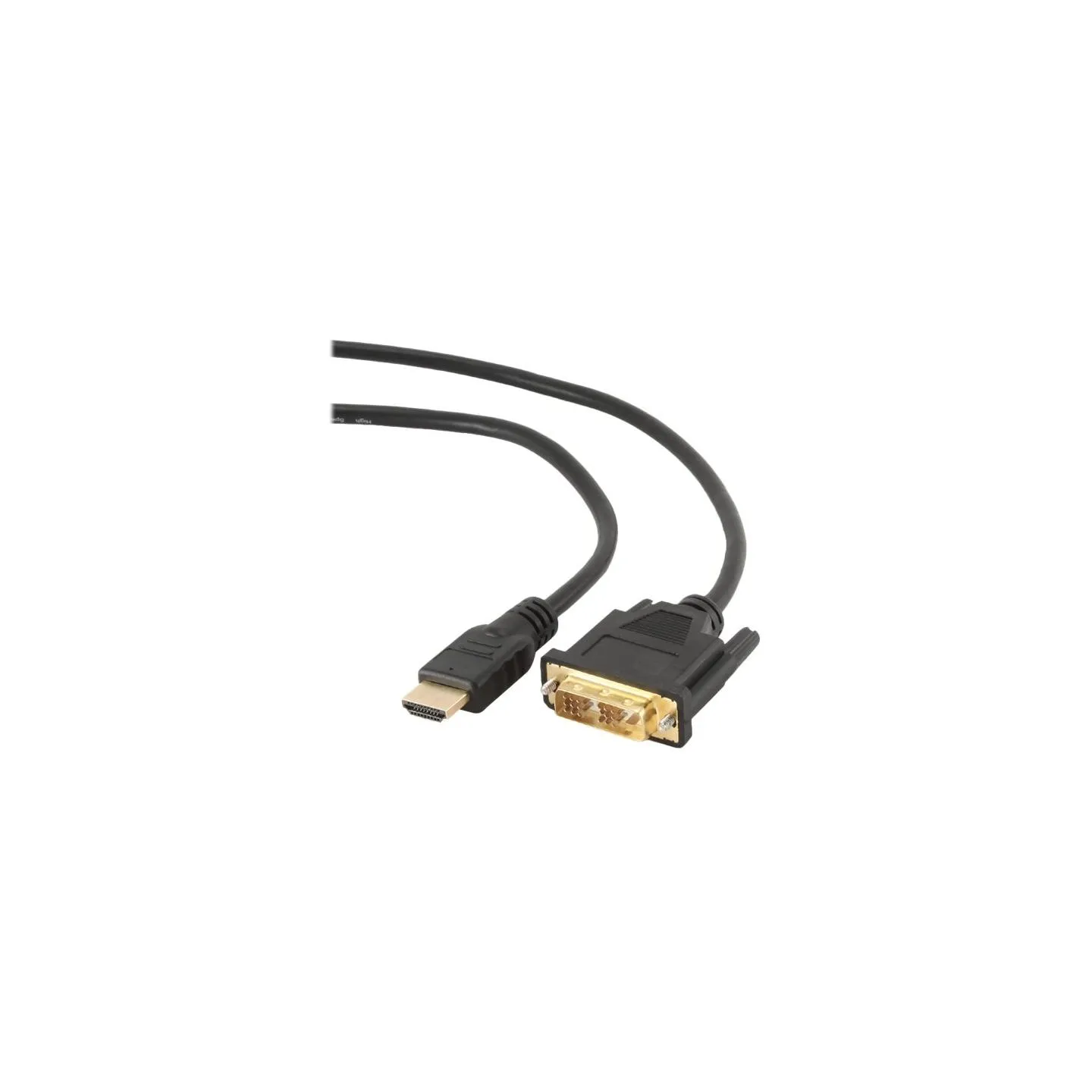 Gembird | HDMI to DVI cable (Single Link) | HDMI 19pin male | DVI 18+1pin male | HDMI to DVI-D | 0.5 m