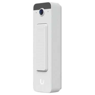 Ubiquiti Doorbell Lite - Compact PoE video doorbell with two-way audio and versatile mounting options, white.