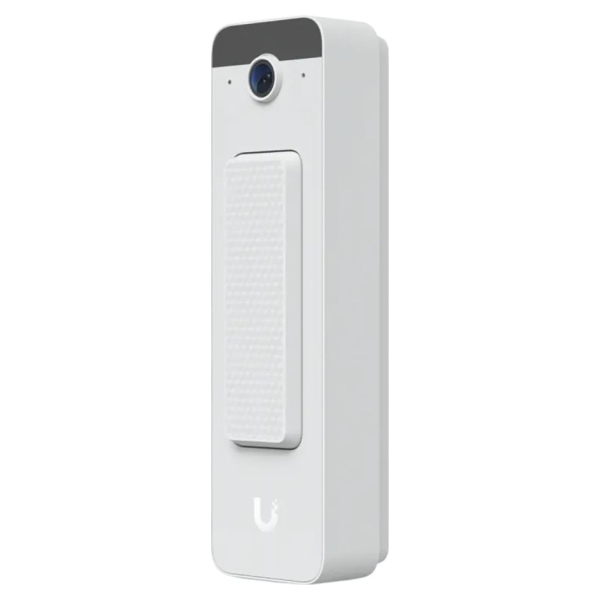 Ubiquiti Doorbell Lite - Compact PoE video doorbell with two-way audio and versatile mounting options, white.