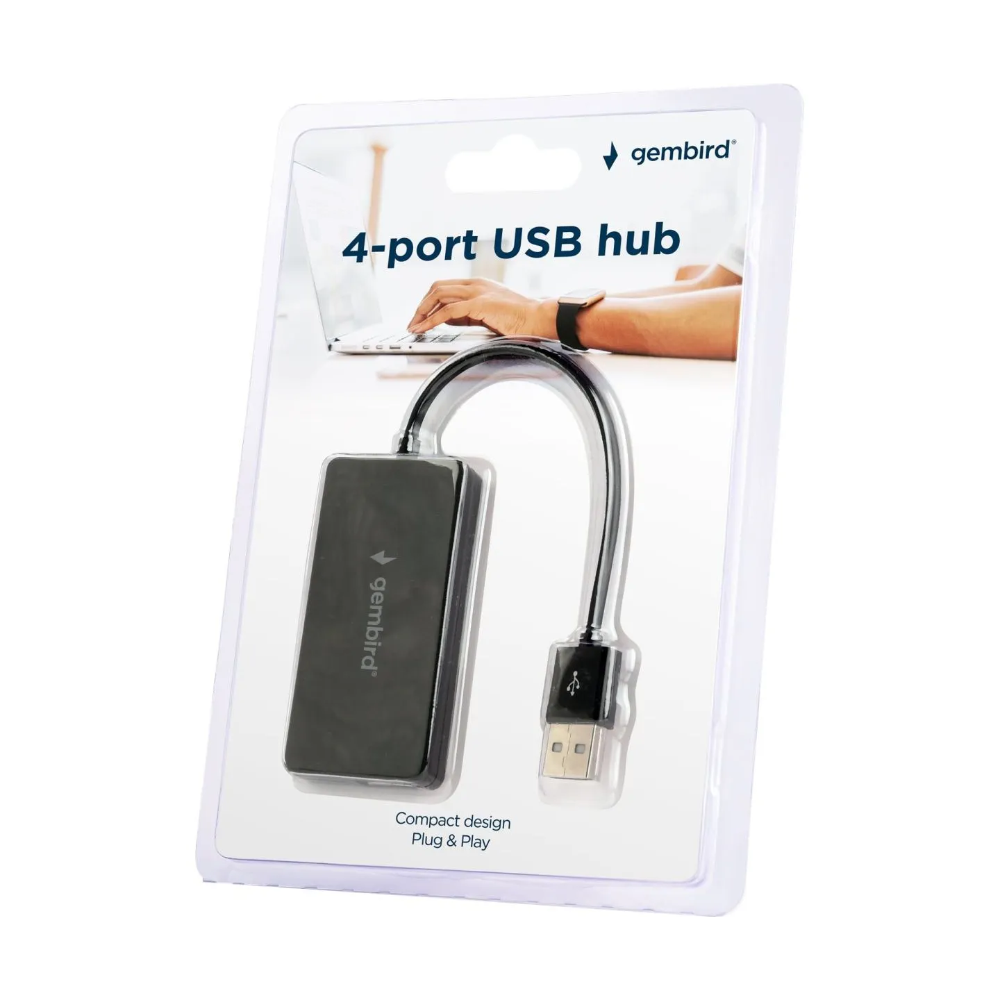 Gembird | 4-port USB hub | UHB-U2P4-04 | USB Hub