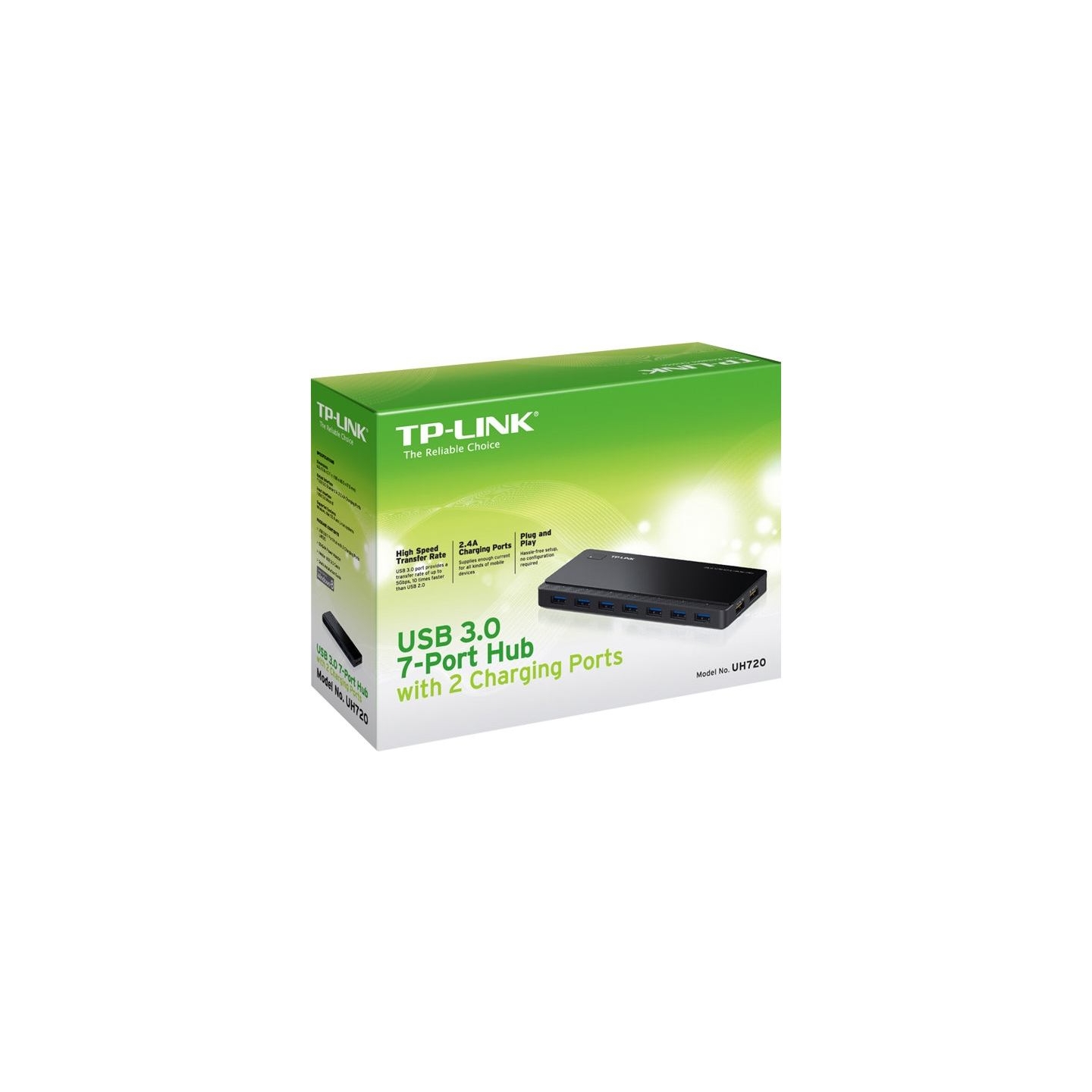 Tp-Link UH720 USB 3.0 7-Port Hub with 2 Charging Ports
