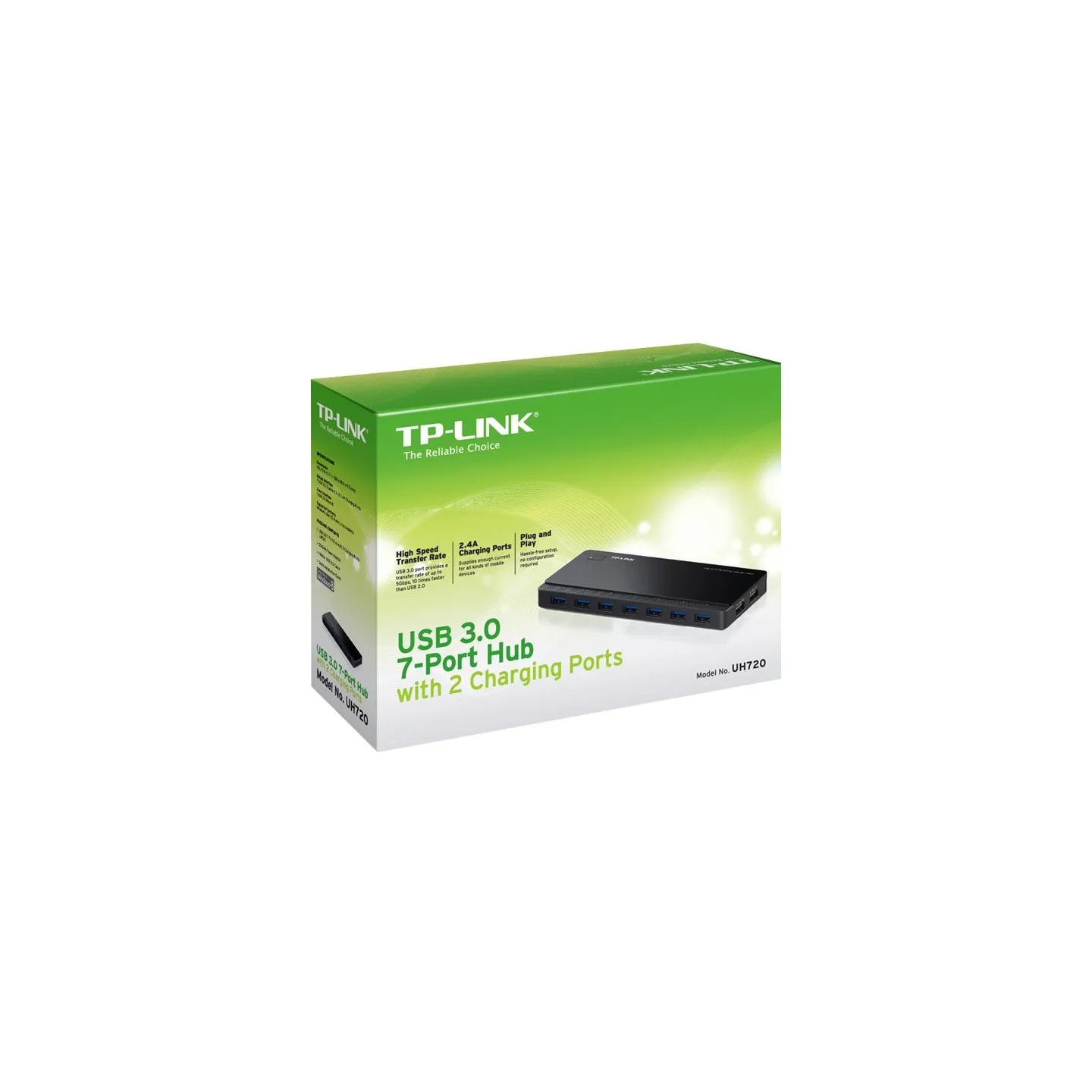 Tp-Link UH720 USB 3.0 7-Port Hub with 2 Charging Ports