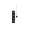 Gembird I/O HUB USB3 7PORT/UHB-U3P7P-01 GEMBIRD