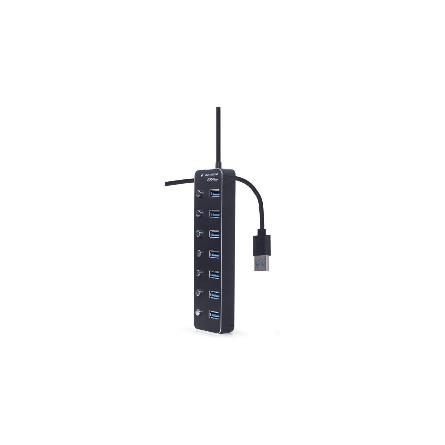 Gembird I/O HUB USB3 7PORT/UHB-U3P7P-01 GEMBIRD