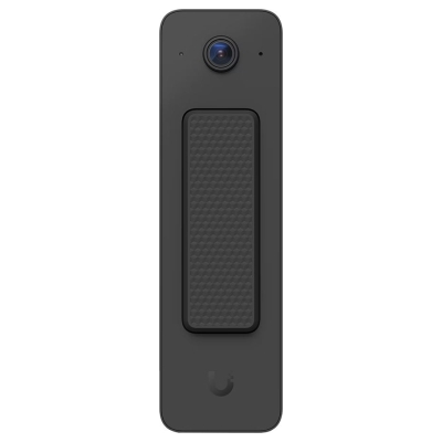 Ubiquiti Doorbell Lite - Compact PoE video doorbell with two-way audio and versatile mounting options, black.