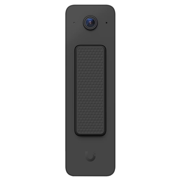 Ubiquiti Doorbell Lite - Compact PoE video doorbell with two-way audio and versatile mounting options, black.