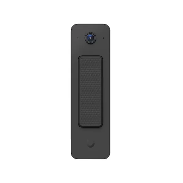 Ubiquiti Doorbell Lite - Compact PoE video doorbell with two-way audio and versatile mounting options, black.