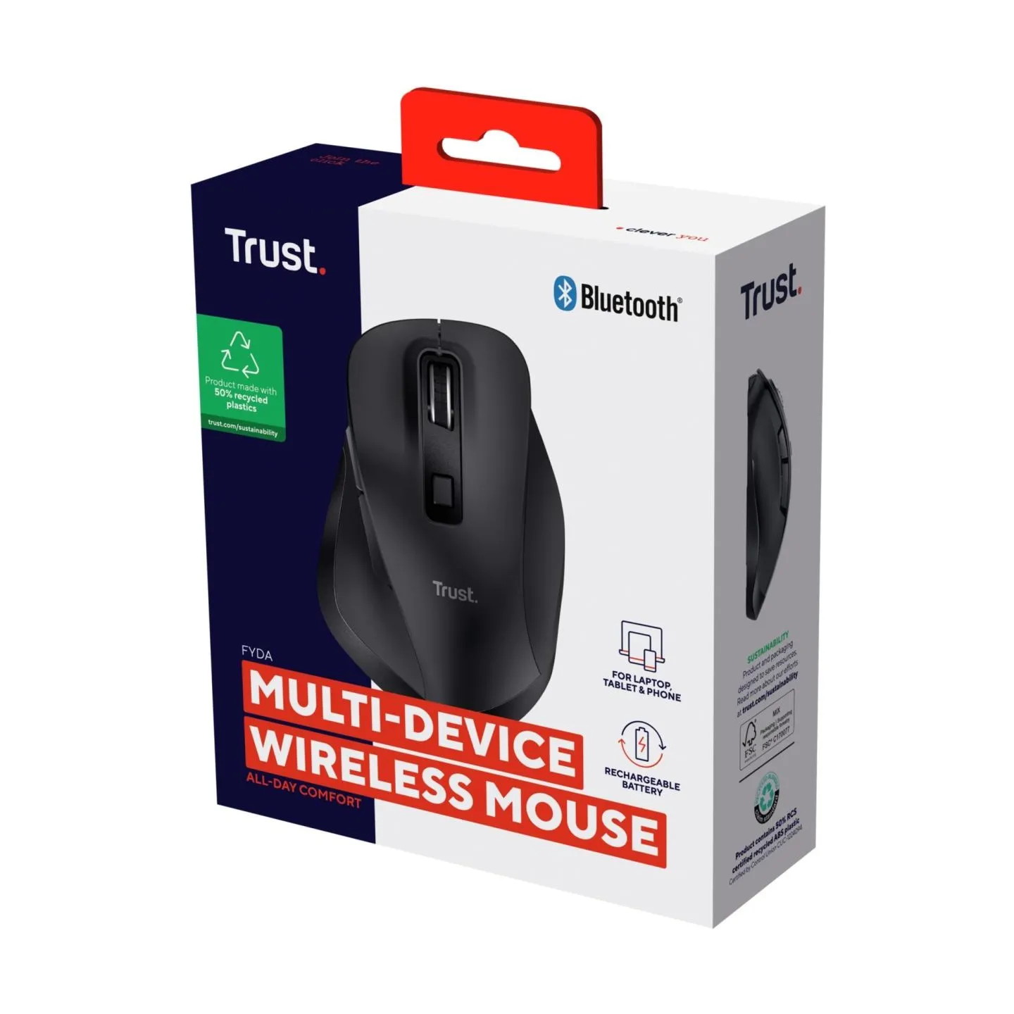Trust MOUSE USB OPTICAL WRL/FYDA 25708 TRUST