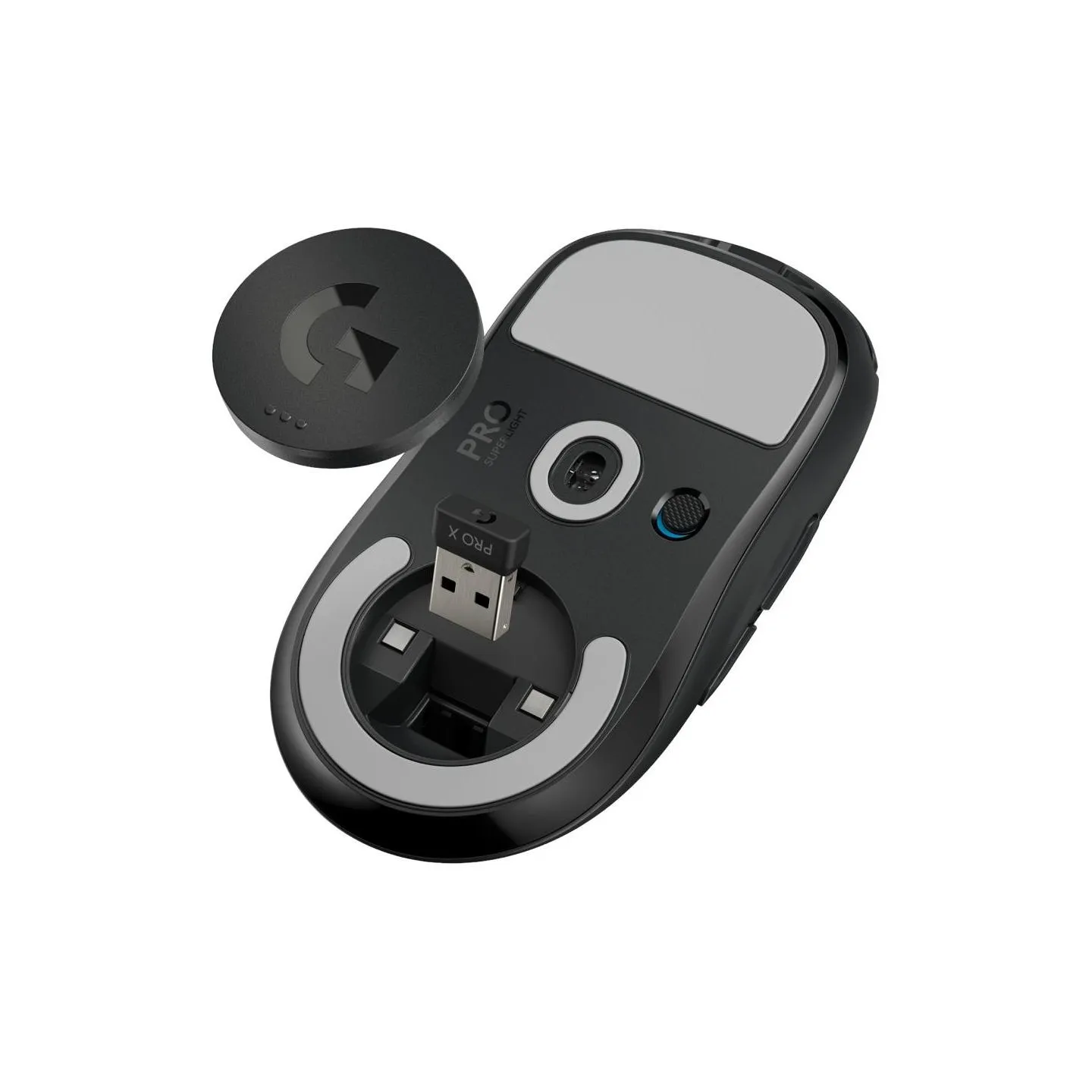 Logitech MOUSE USB WRL PRO X SUPERLIGHT/BLACK 910-005881 LOGITECH
